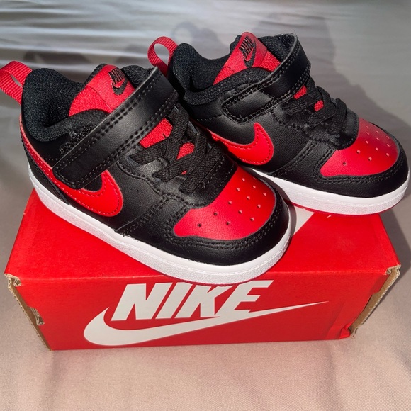 SOLD ❤️ Nike Court Borough Low 2 Toddler shoes Size 5C - Picture 4 of 6